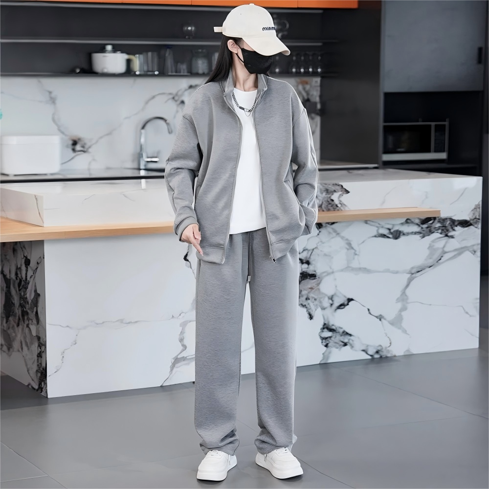 🔥 2025 Fall Streetwear Tracksuit | Unisex Casual Set