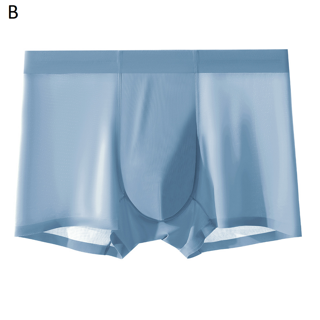 ❄️🩳Men's Ice-Silk Breathable Underwear