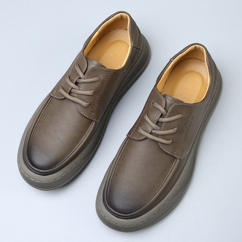 🔥 2025 Men’s Leather Sneakers 👟