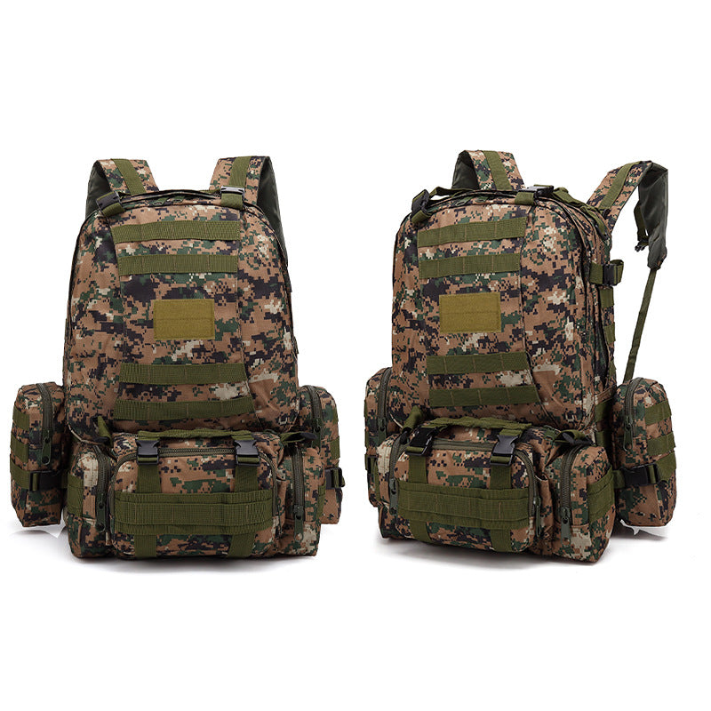 Multi-Functional Large-Capacity Tactical Backpack