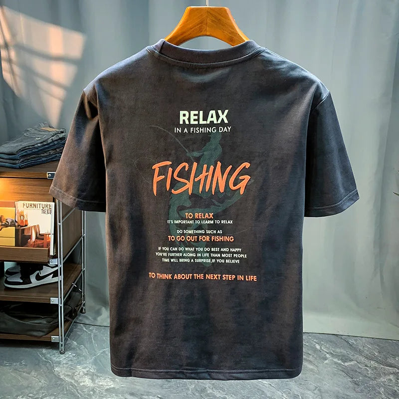 👕✨Men’s Fashion Tee – Soft, Stretchy, and Trendy 💥